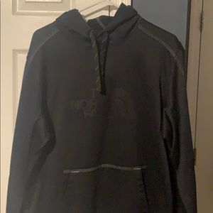 Black north face hoodie
